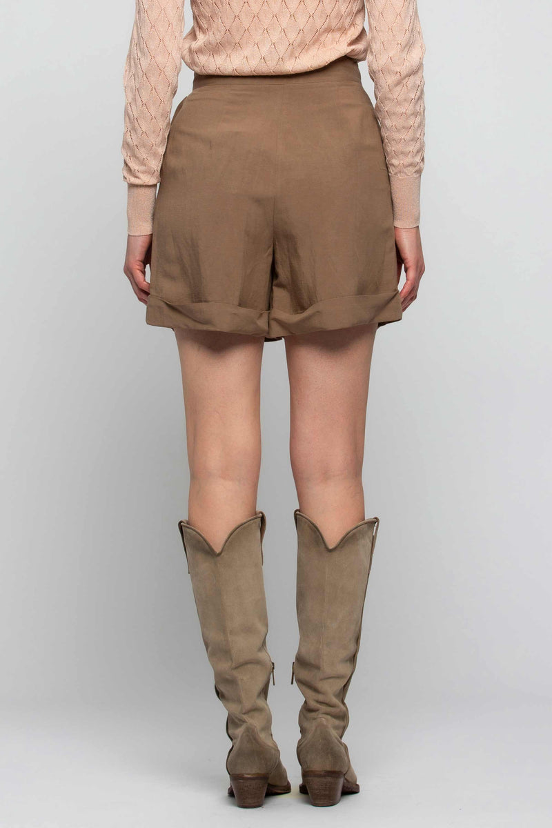 Short in viscosa e lino - Short RAYMAY