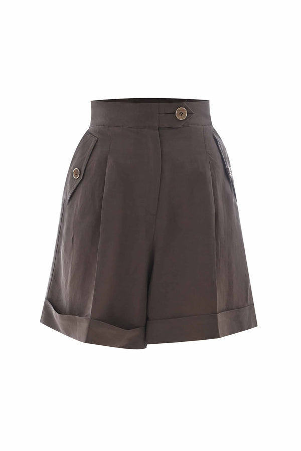 Short in viscosa e lino - Short RAYMAY