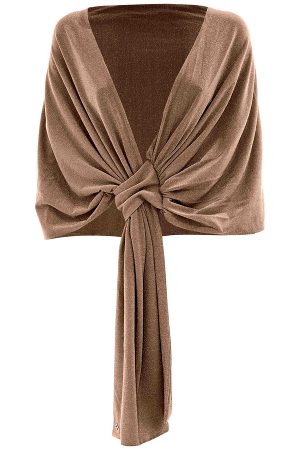 Shiny viscose stole - Scarf BOZAN