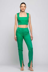 Crop top con scollatura quadrata - Top MINRELL