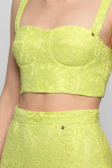 Rebrodé lace top - Top FURARR