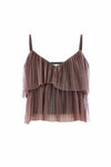 Top corto con spalline sottili - Top BRAXOR