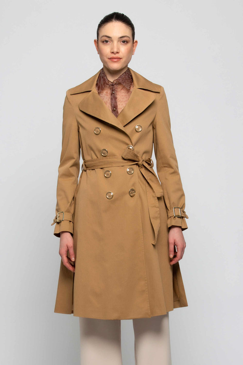 Stretch cotton trench coat - Trench RAMGAR