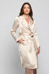 Trench doppiopetto elegante - Trench NETARRA