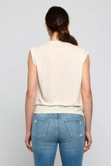 T-shirt with details on the shoulders - T-Shirt ONGBAL