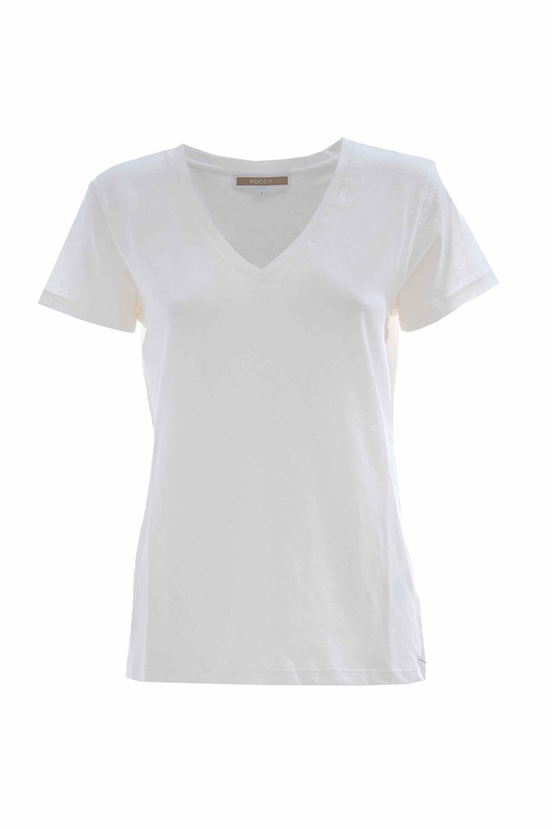 T-shirt in cotone e lino - T-Shirt IMJAL