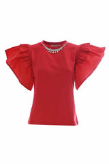T-shirt con maniche a campana - T-Shirt ILUREN