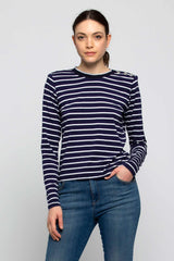 Patterned viscose T-shirt - T-Shirt MIETH