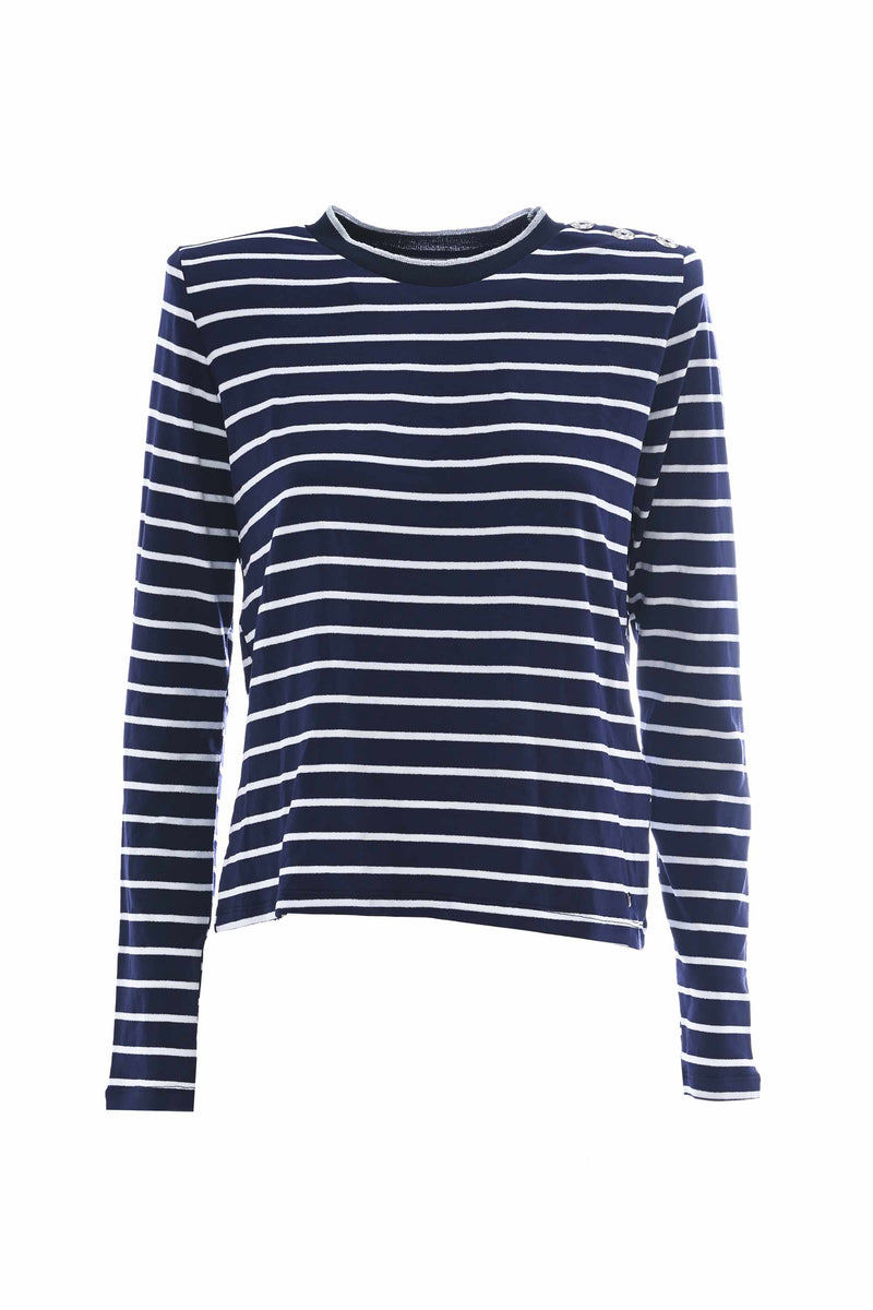 Patterned viscose T-shirt - T-Shirt MIETH
