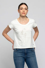 Stretch cotton T-shirt - T-Shirt BUNLAR