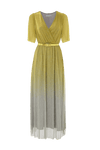 Long short-sleeved gradient dress - Dress BEATRICE