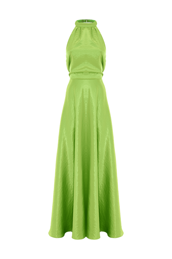 Long halterneck dress - Dress LOREDANA