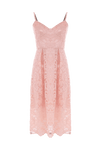 Rebrodé lace midi dress - Dress TOPAZIO