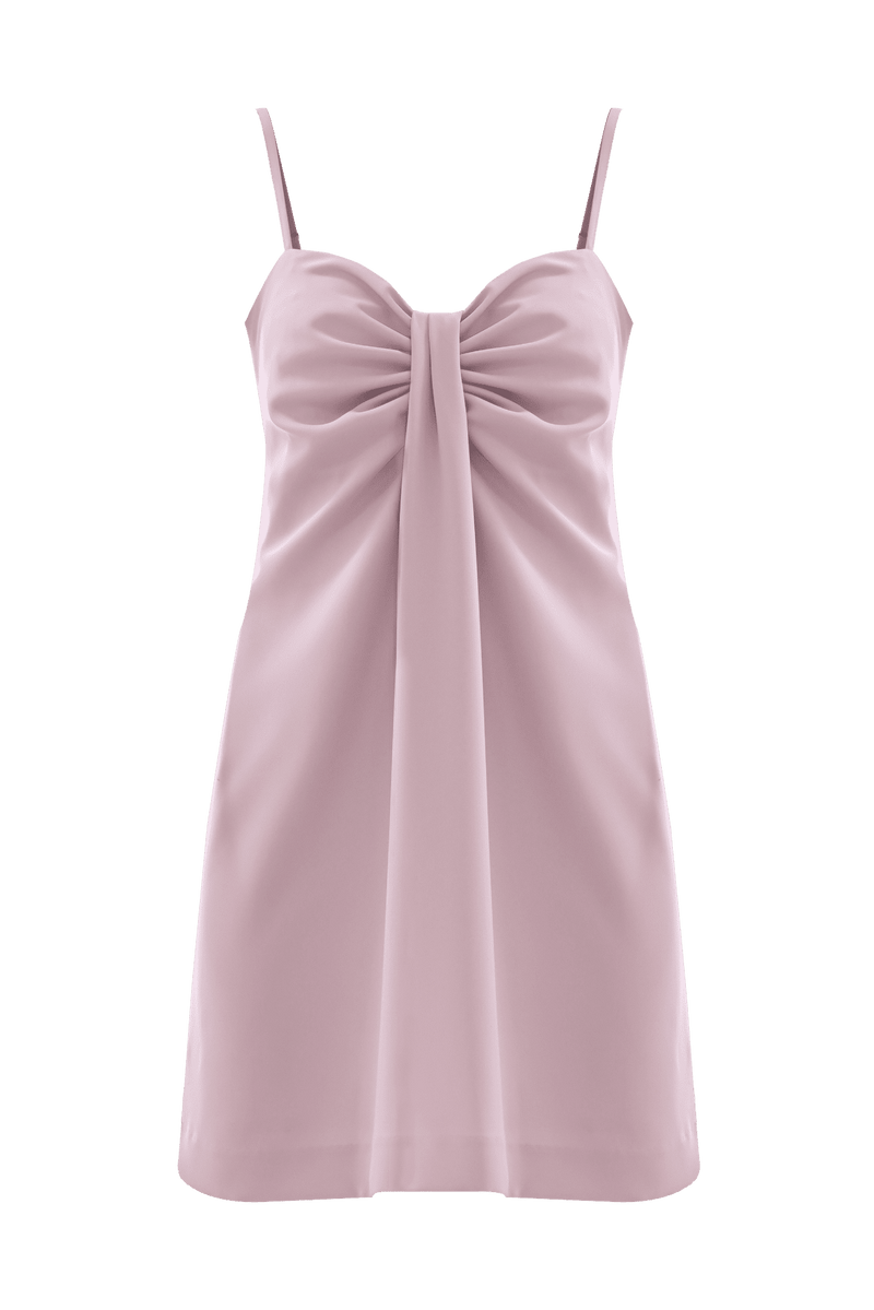 Elegant spaghetti strap mini dress - Dress MELISIA