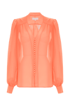 Blusa semitransparente de manga larga - Blusa GIGLIOLA