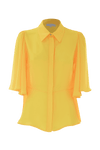 Blusa con mangas acampanadas - Blusa CLORINDA