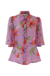 Elegante camicia con fantasia floreale - Camicia CLORINDA