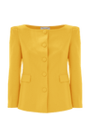 Elegante chaqueta con escote barco - Chaqueta AGNES