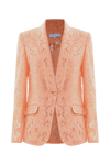 Elegant jacket with rebrodé lace - Jacket ARDISIA