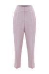 Structured trousers from suit with pleats - Trousers BRIGIT