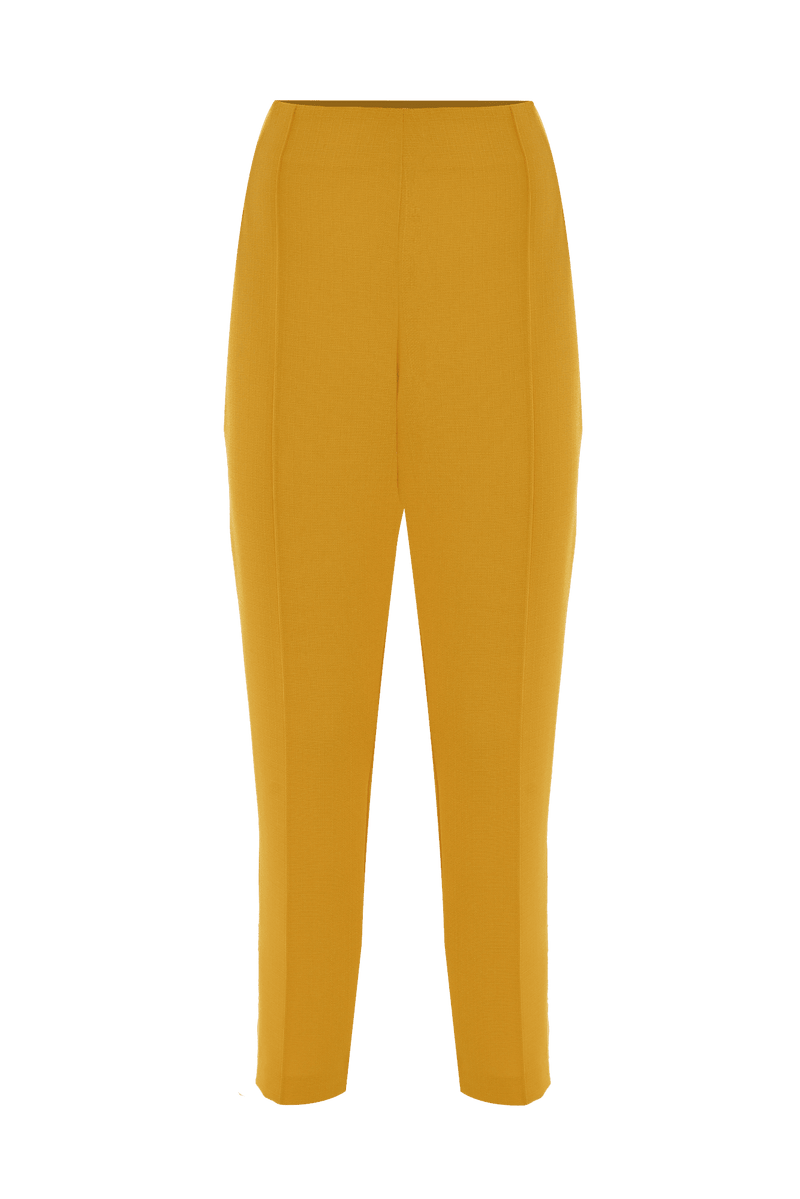 Elegant classic trousers with pleats - Trousers LOUISE