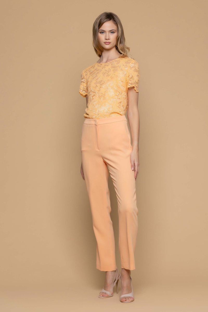 Classic trousers with pockets - Trousers CAMELIA