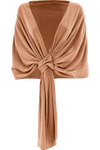 Shiny fabric scarf - Scarf BOZAN