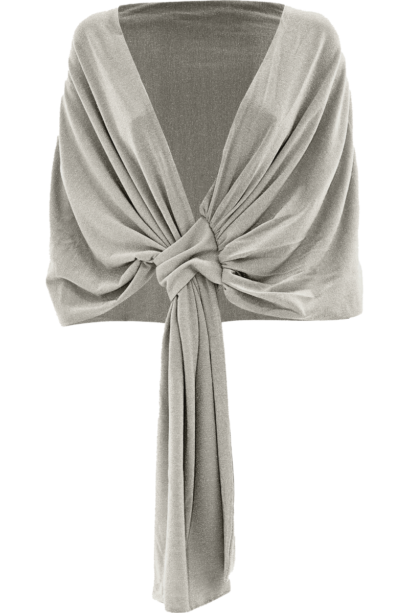 Shiny fabric scarf - Scarf BOZAN