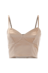 Bustier top with adjustable straps - Top MELISSA