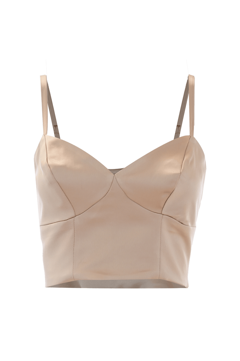 Bustier top with adjustable straps Top MELISSA