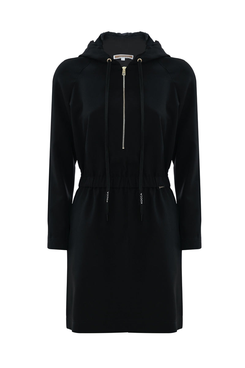 Long-sleeved hooded dress - Dress BELIAMIRA