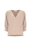 Elegant puff sleeve blouse - Blouse GALA