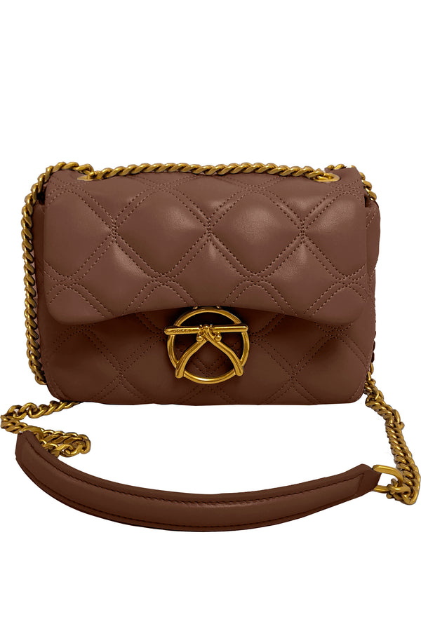 Maxi quilted bag with a chain crossbody strap - Bag PADNAS