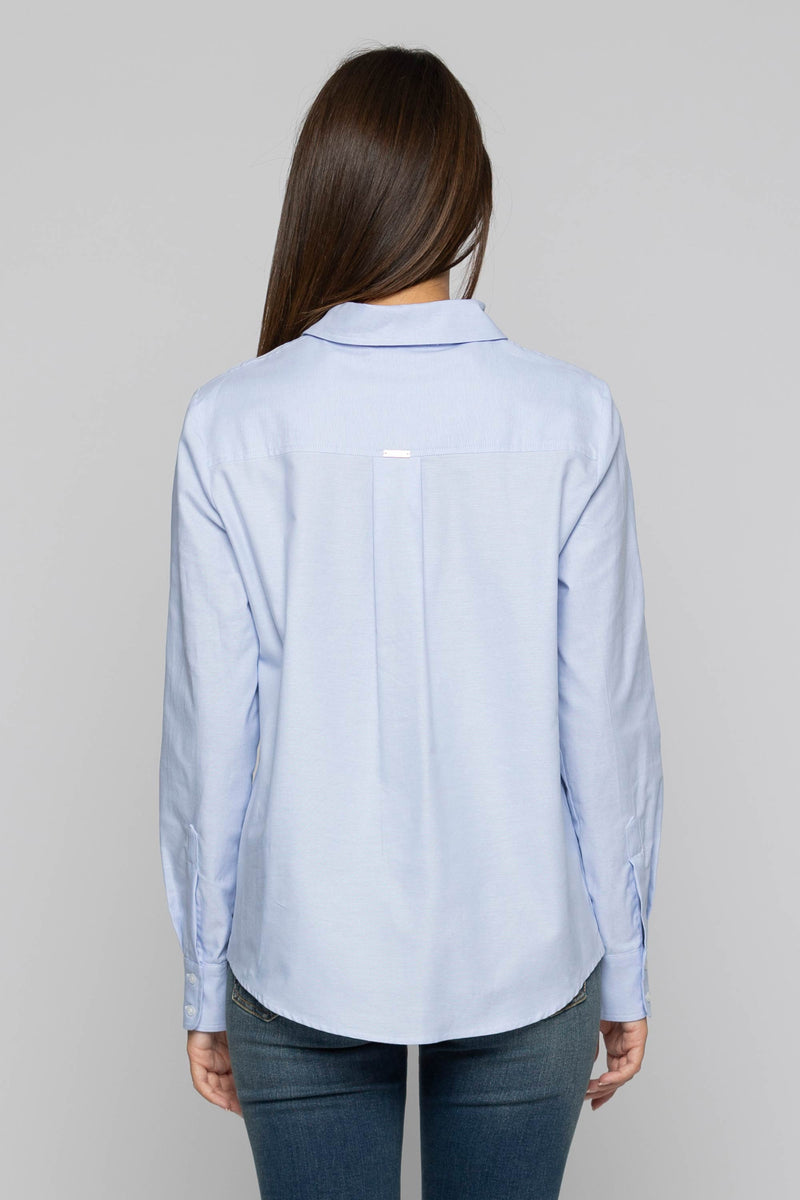 Camicia in 100% cotone con dettagli brillanti - Camicia CAMELIE