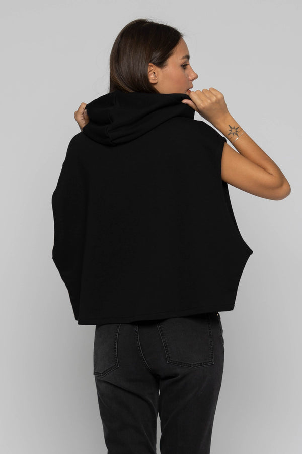 Hoodie with two-tone tassels - Sweatshirt RENETTE