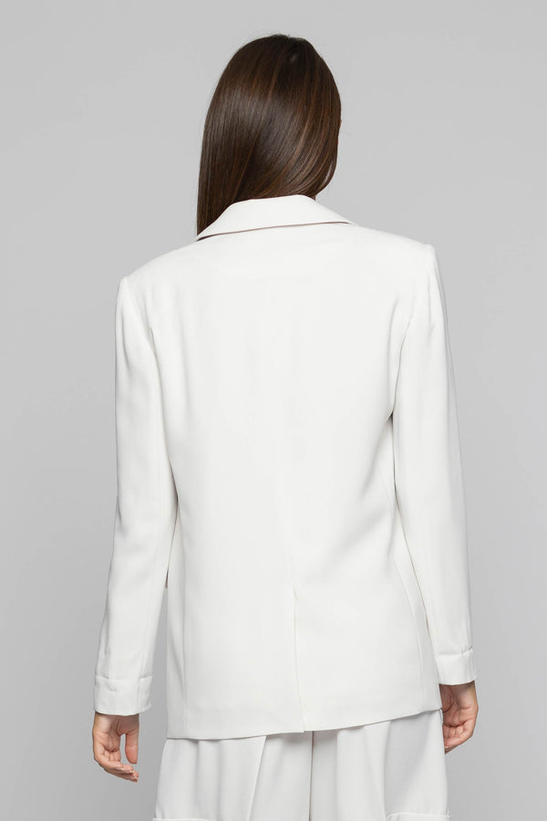 Elegant blazer with peak lapels - Jacket KUMAMORI