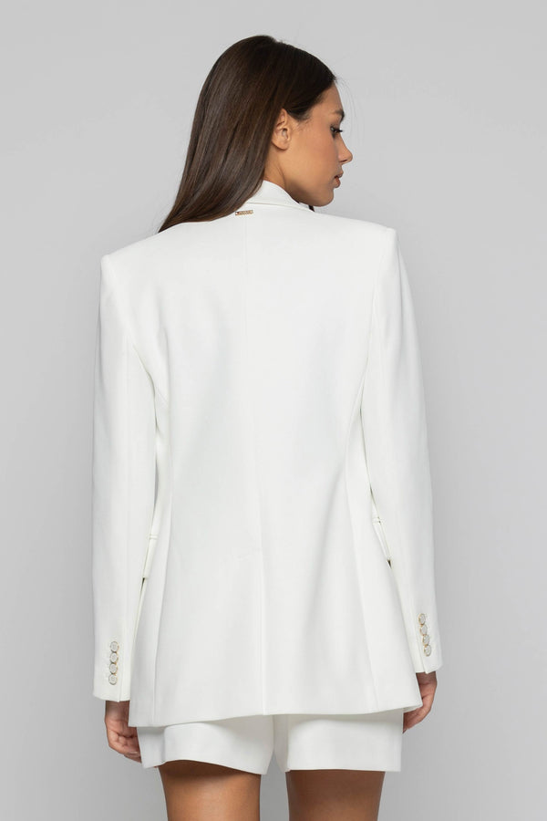 Elegant double-breasted jacket with pockets - Jacket CILALLE
