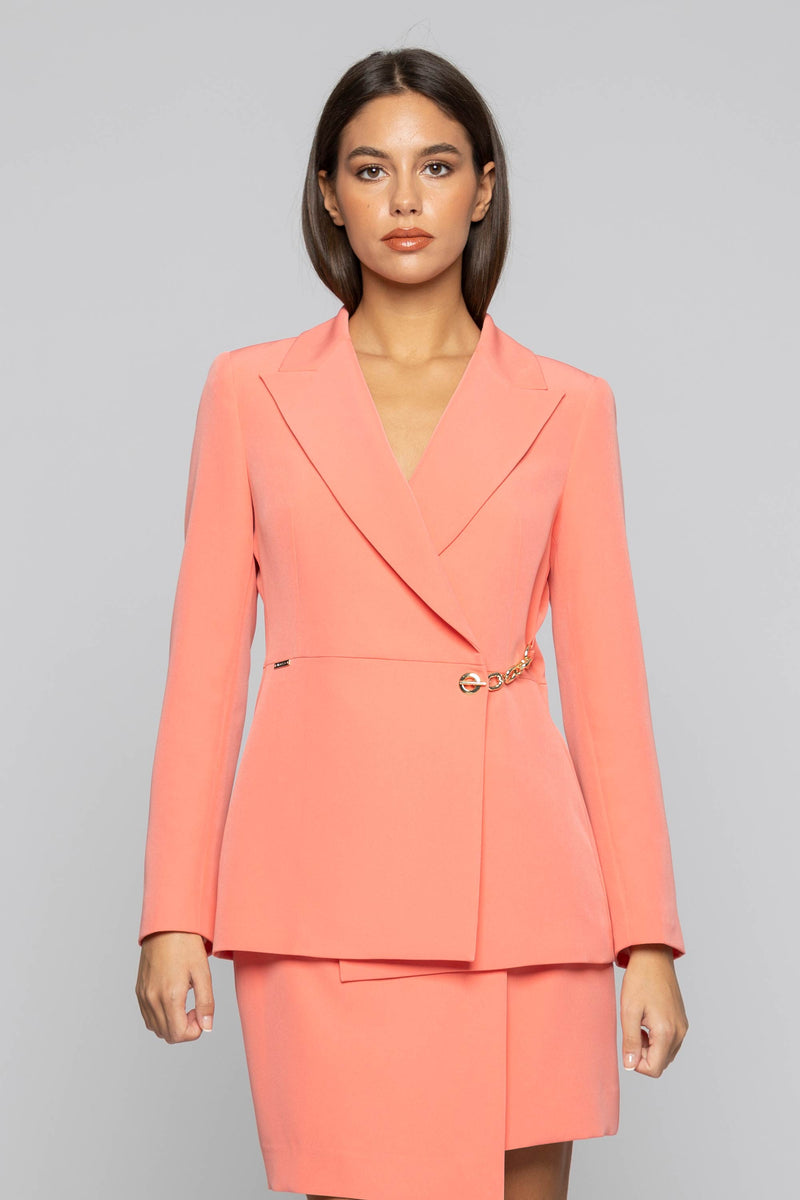 Elegant asymmetrical jacket - Jacket LISABETH