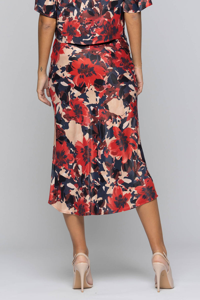 Floral midi skirt - Skirt BENNY