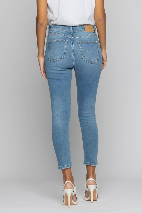 Mid-rise skinny jeans with pockets - Jeans OCEANE