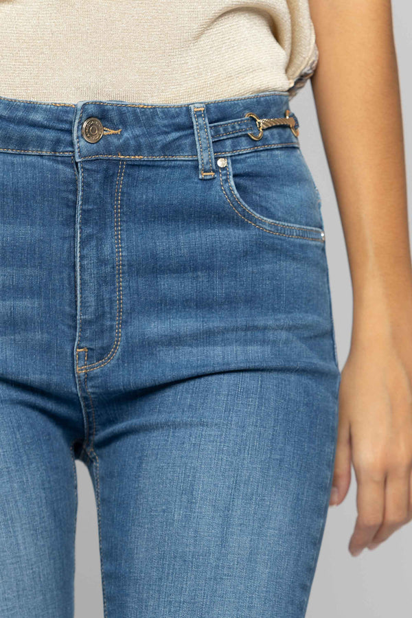 Distressed straight jeans - Jeans NICOLAS