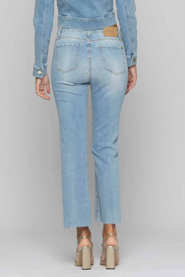 Jeans dritti con vestibilità regolare - Pantalone Denim DALEVI