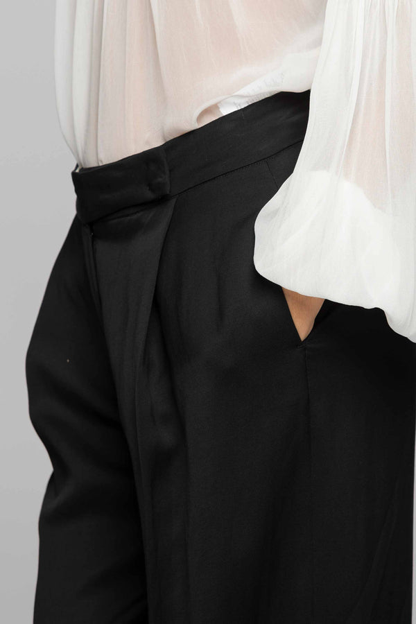 Élégant pantalon plissé sur le devant - Pantalon OVIDIO