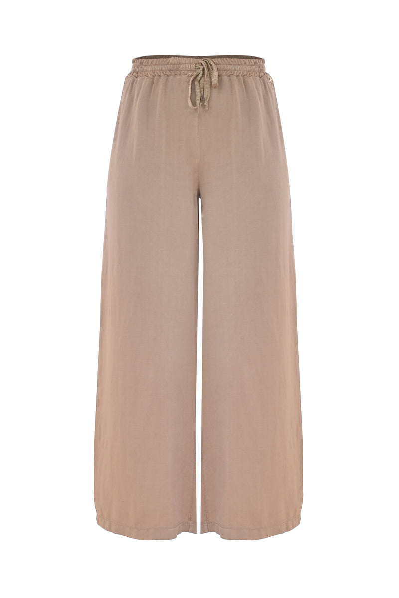 Women's trousers with a drawstring waist - Trousers GUS