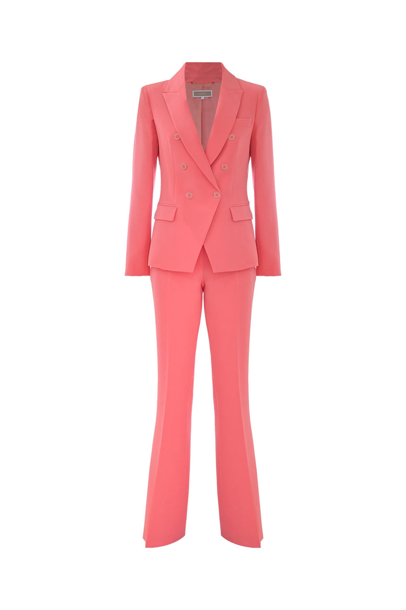 Elegant trouser suit with double-breasted jacket - Suit Jacket-Trousers BIJAL